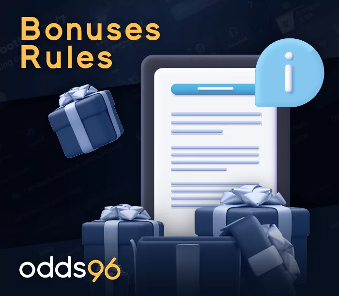 Odds96 bonuses rules for sports and casino