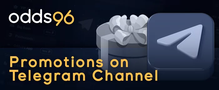 Odds96 promotions on our telegram channel