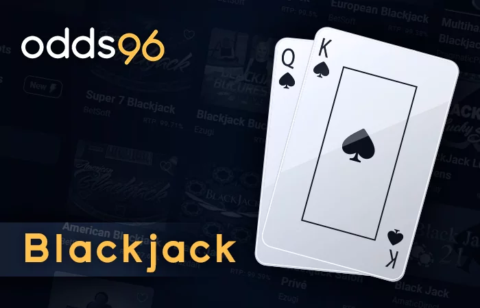 Play more than 70 Odds96 Blackjack games: American, 3D, Vegas Strip, Atlantic City