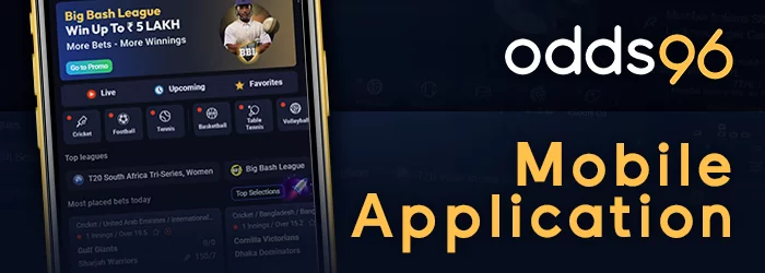 Frequently asked questions about Odds96 mobile app