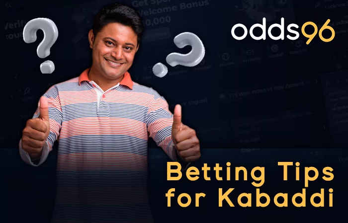 Betting tips for Kabaddi from Odds96