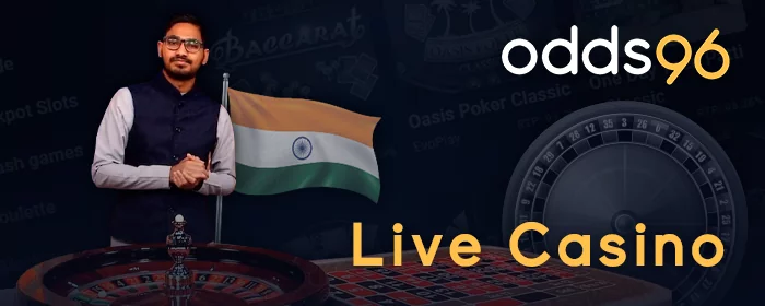 Odds96 Live Casino: Blackjack, Roulette, Baccarat, Andar Bahar, Poker