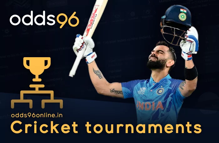 Cricket tournaments for betting at Odds96