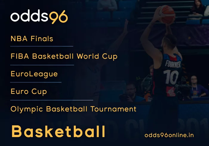 Place basketball bets at the bookmaker Odds96