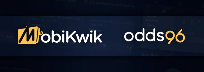MobiKwik digital wallet as one of the payment options at Odds96