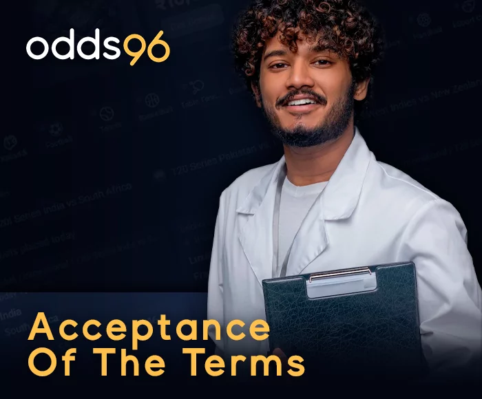 Acceptance of the Odds96 Terms and Conditions