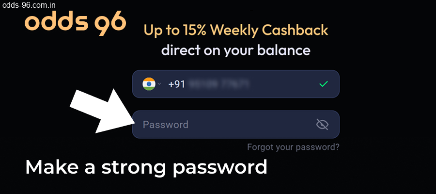 Сreating secure password for Odds96